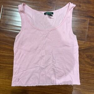 Ralph Lauren pink tank top